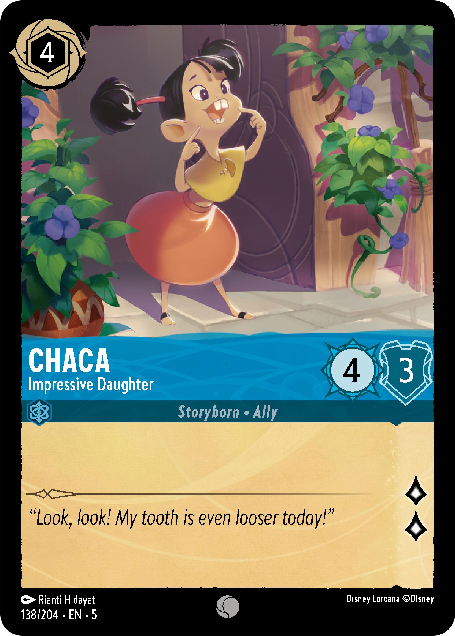 Chaca - Impresive Daughter (138/204) [Shimmering Skies] | L.A. Mood Comics and Games
