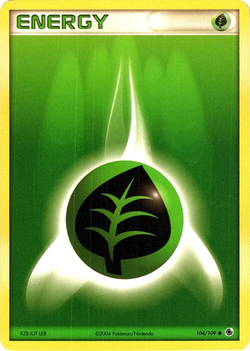 Grass Energy (104/109) (Theme Deck Exclusive) [EX: Ruby & Sapphire] | L.A. Mood Comics and Games