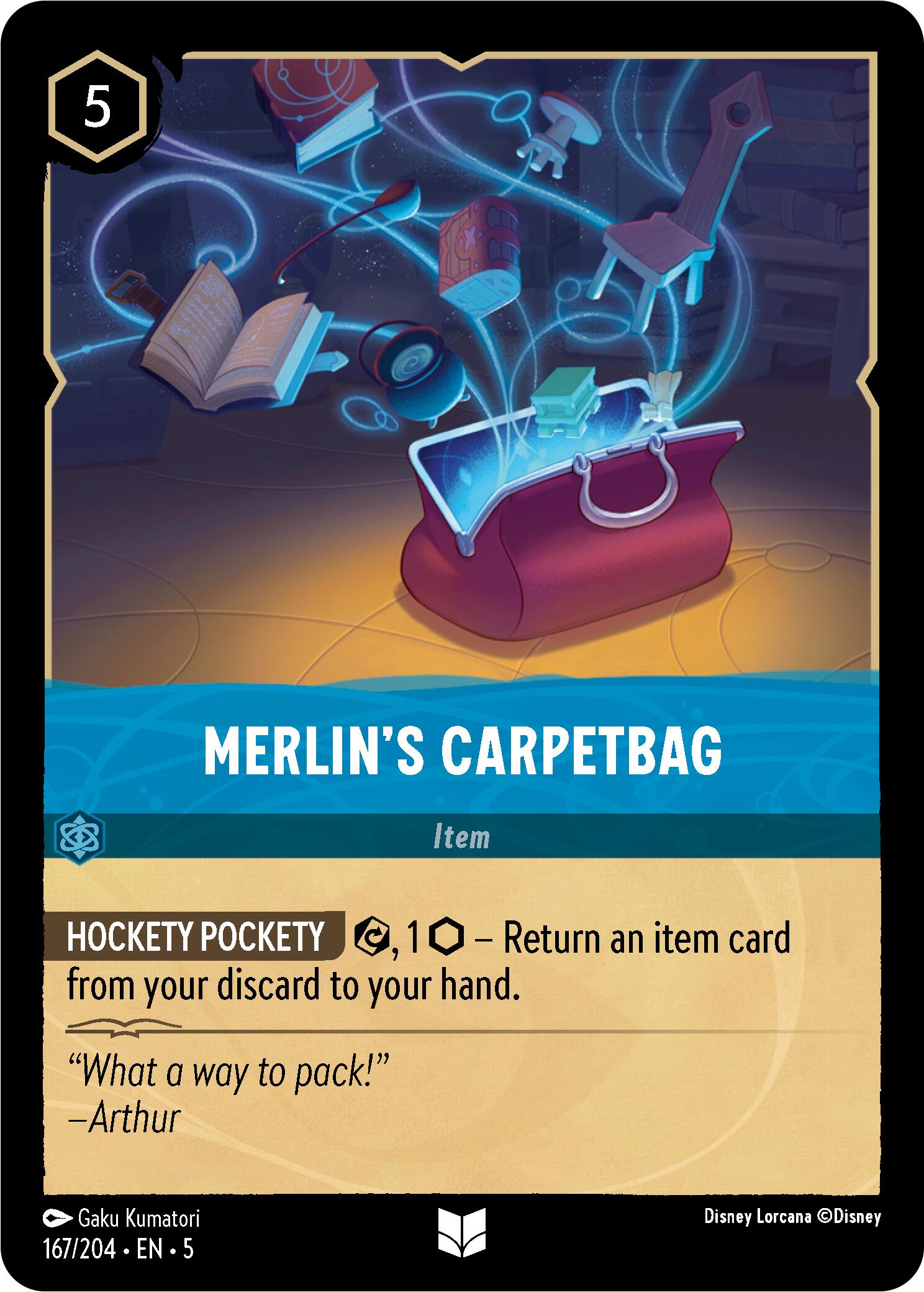 Merlin's Carpetbag (167/204) [Shimmering Skies] | L.A. Mood Comics and Games
