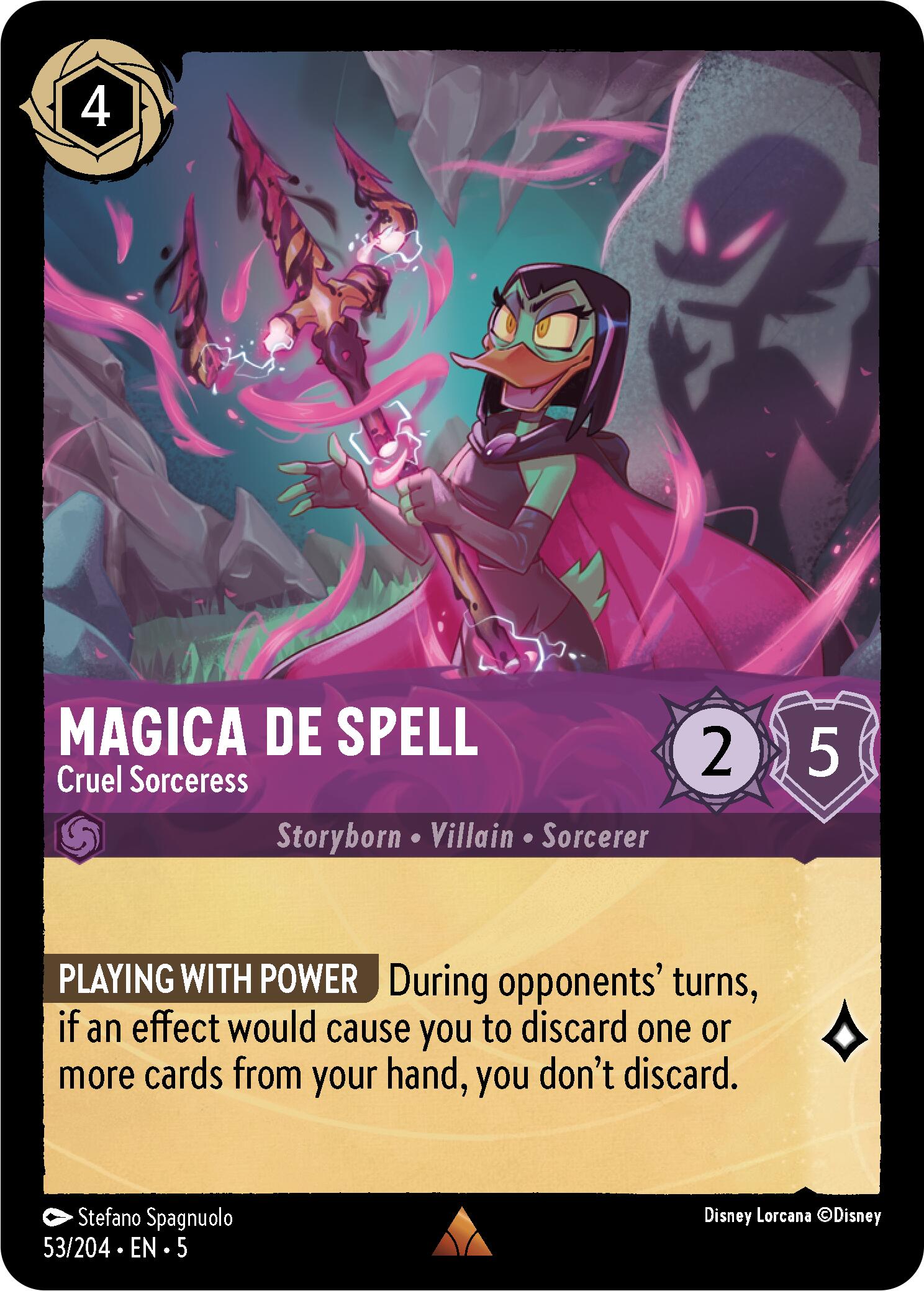 Magica De Spell - Cruel Sorceress (53/204) [Shimmering Skies] | L.A. Mood Comics and Games