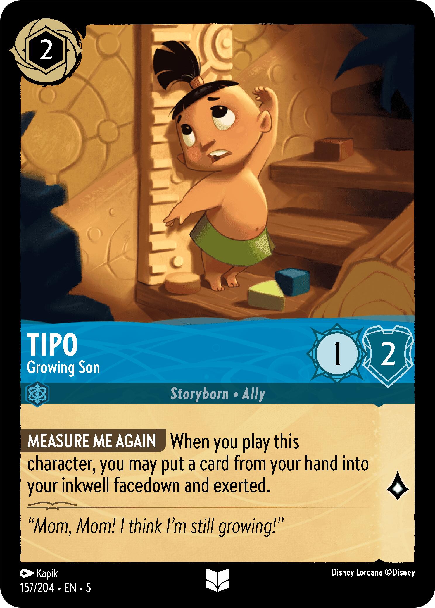 Tipo - Growing Son (157/204) [Shimmering Skies] | L.A. Mood Comics and Games