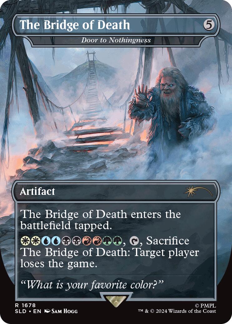 The Bridge of Death - Door to Nothingness [Secret Lair Drop Series] | L.A. Mood Comics and Games