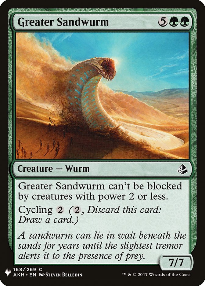 Greater Sandwurm [Mystery Booster] | L.A. Mood Comics and Games