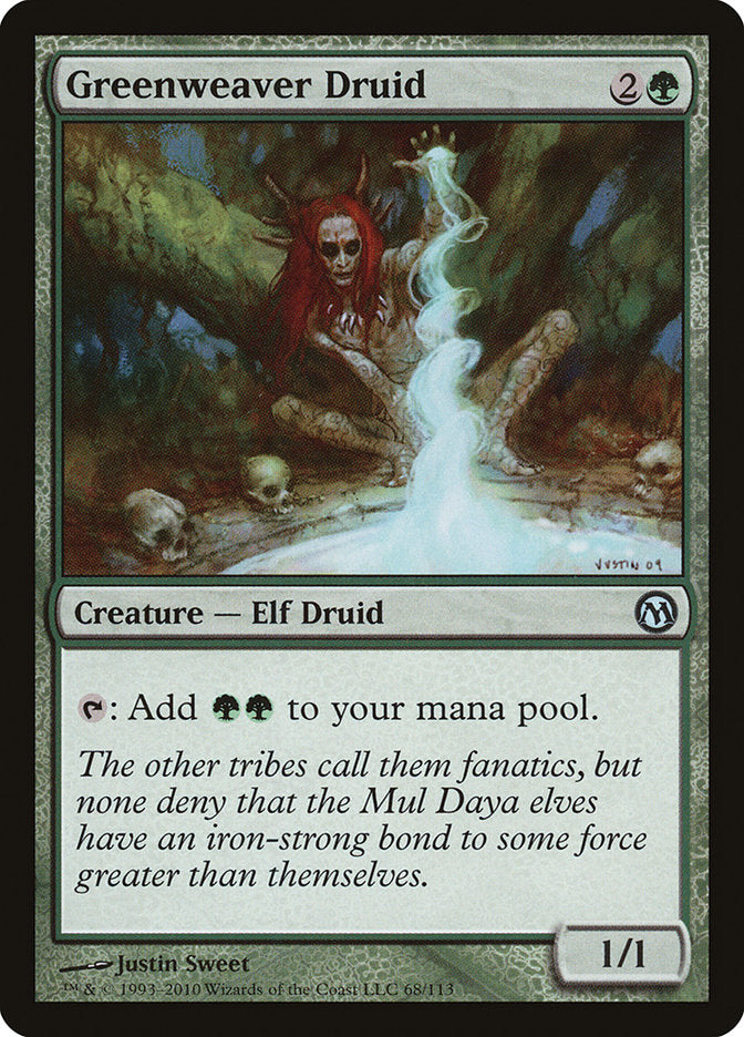Greenweaver Druid [Duels of the Planeswalkers] | L.A. Mood Comics and Games
