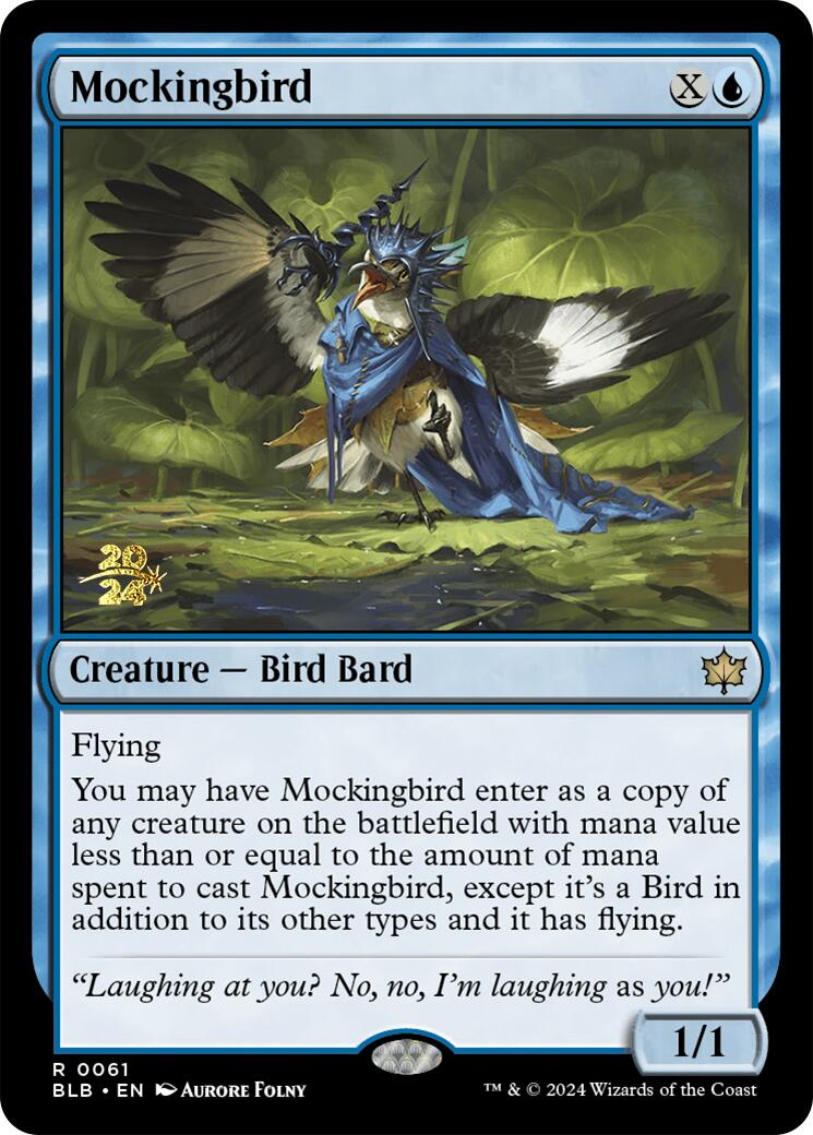 Mockingbird [Bloomburrow Prerelease Promos] | L.A. Mood Comics and Games