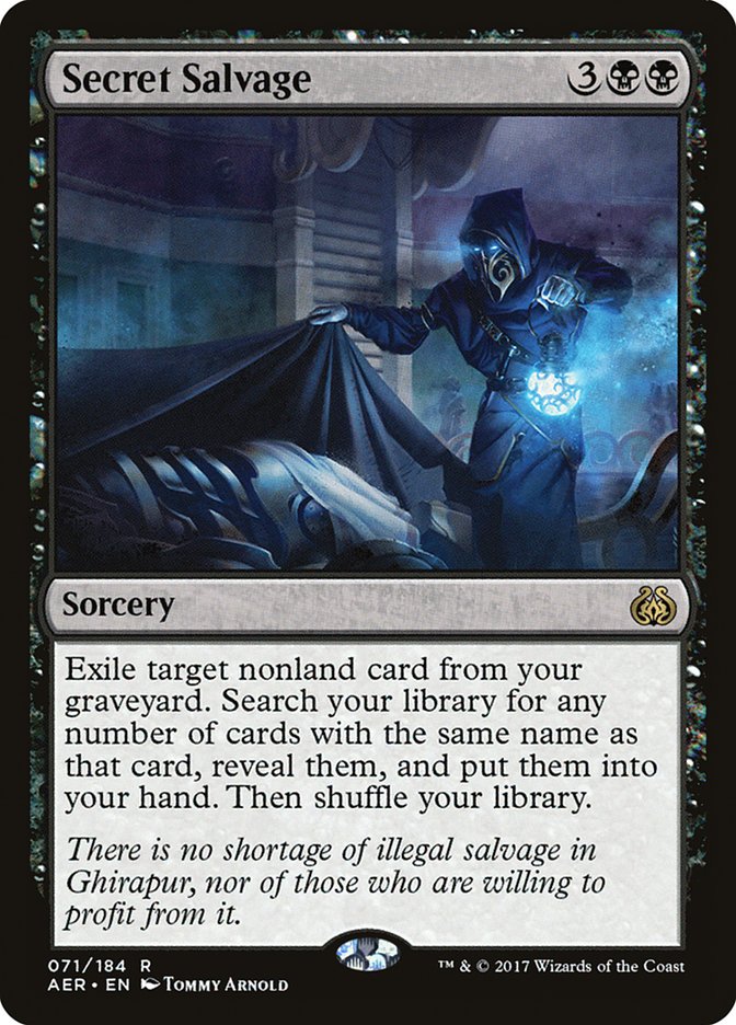 Secret Salvage [Aether Revolt] | L.A. Mood Comics and Games