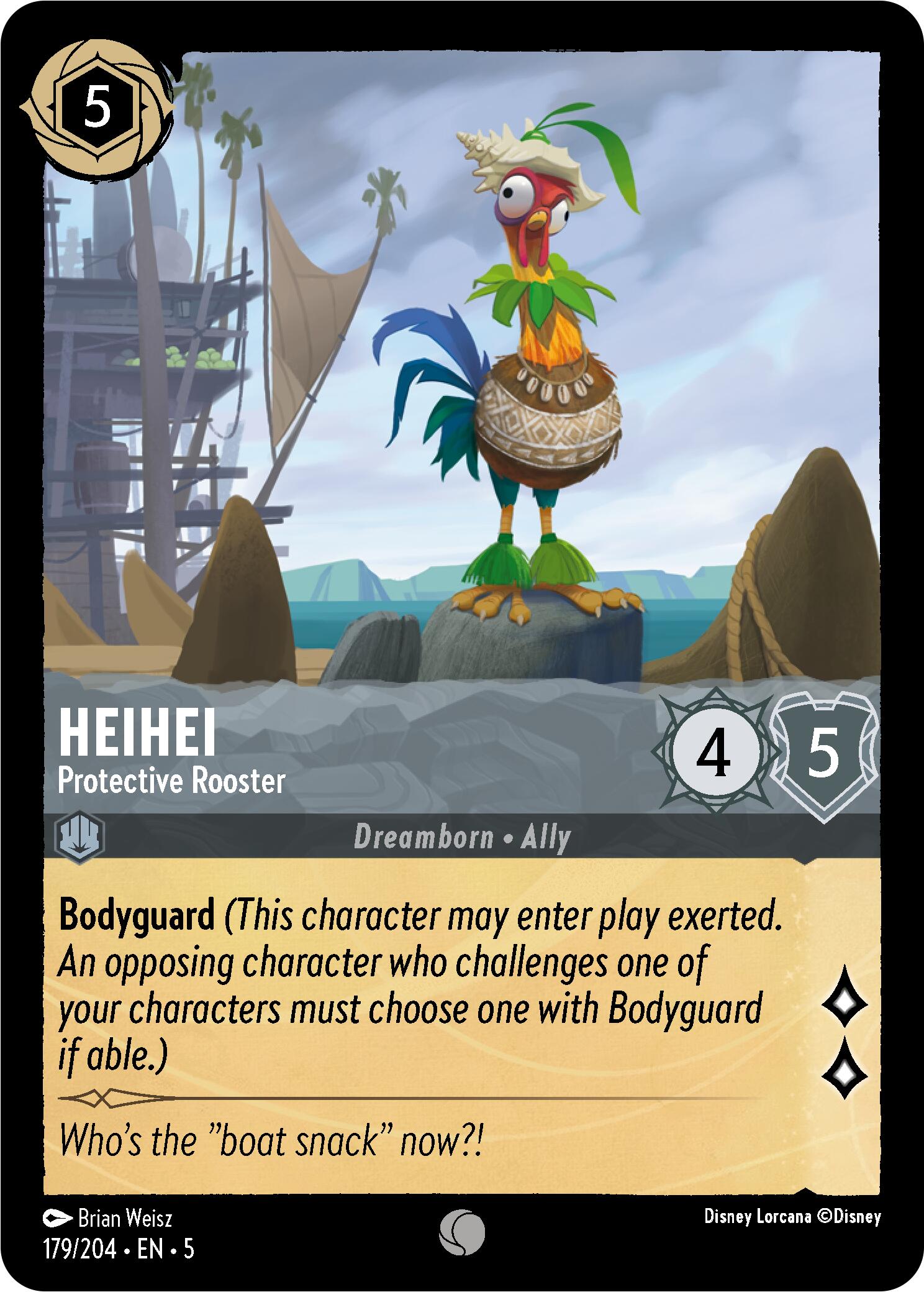 HeiHei - Protective Rooster (179/204) [Shimmering Skies] | L.A. Mood Comics and Games