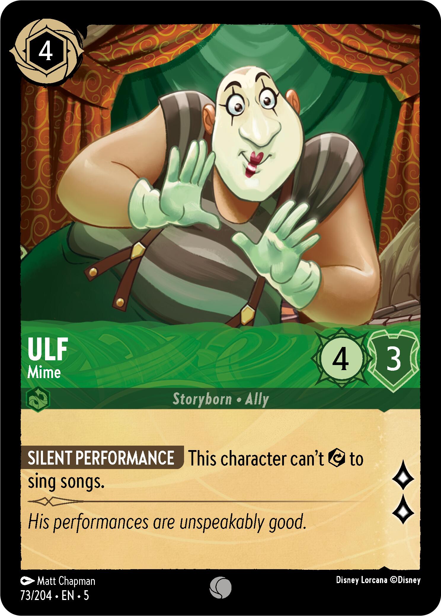 Ulf - Mime (73/204) [Shimmering Skies] | L.A. Mood Comics and Games