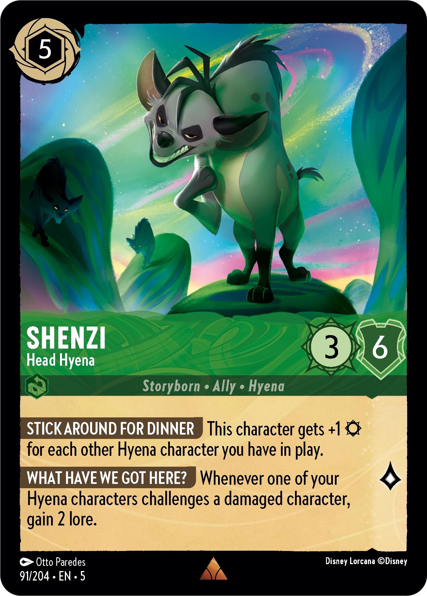 Shenzi - Head Hyena (91/204) [Shimmering Skies] | L.A. Mood Comics and Games