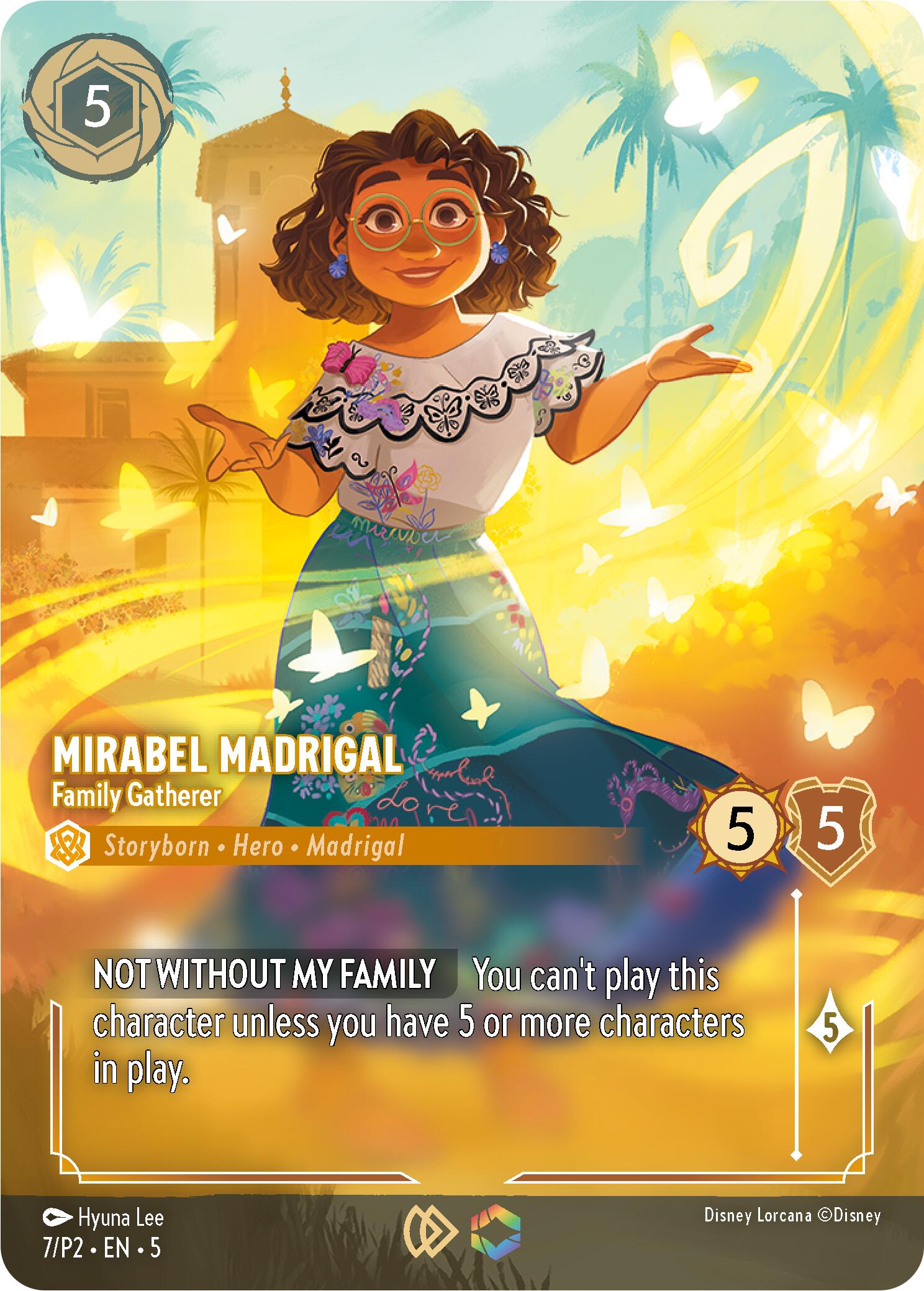 Mirabel Madrigal - Family Gatherer (Store Championship) (7) [Promo Cards] | L.A. Mood Comics and Games