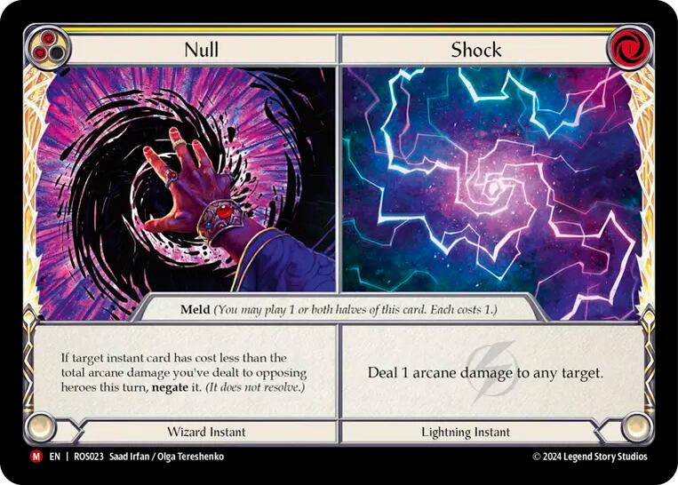 Null // Shock [ROS023] (Rosetta) | L.A. Mood Comics and Games