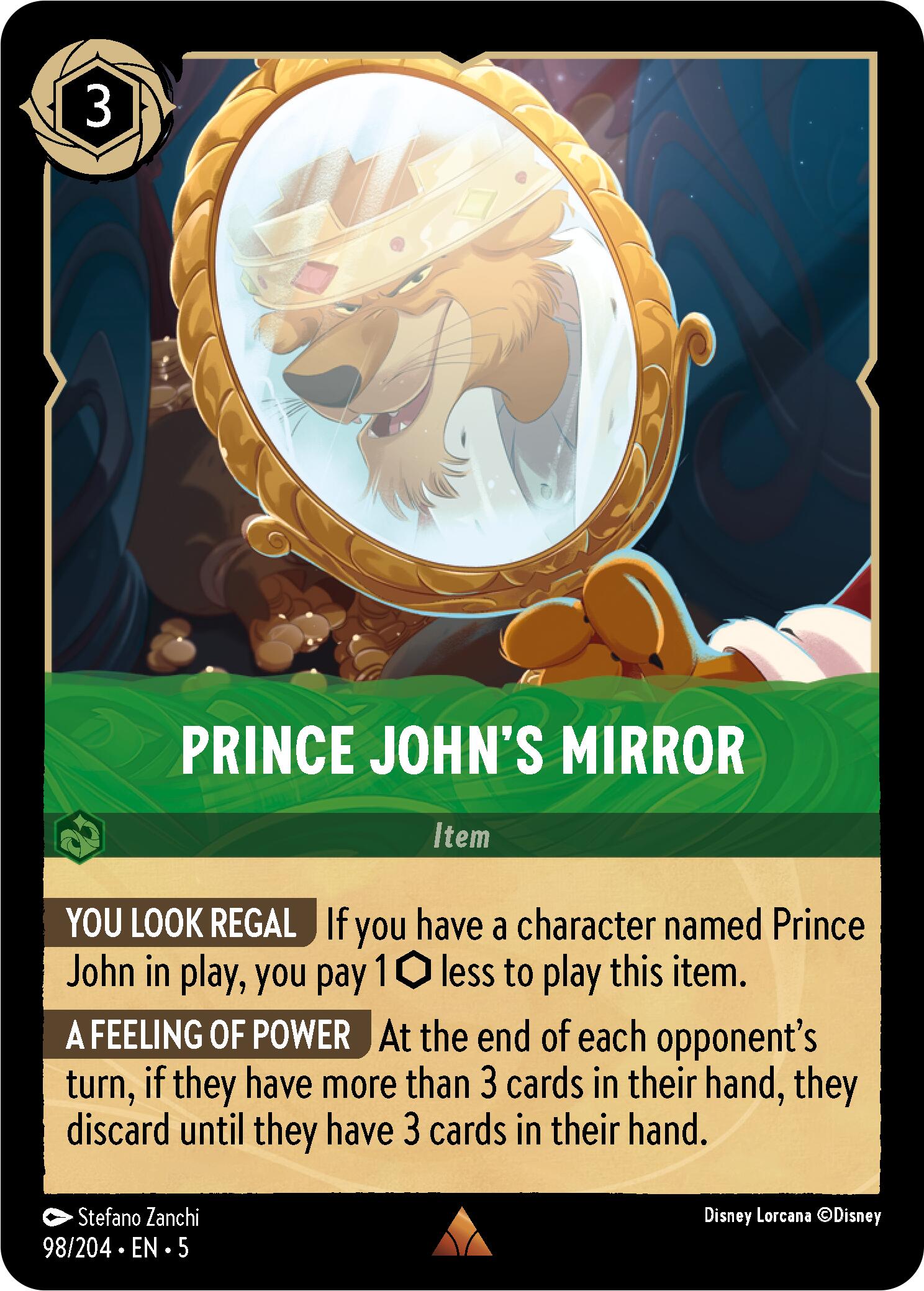 Prince John's Mirror (98/204) [Shimmering Skies] | L.A. Mood Comics and Games