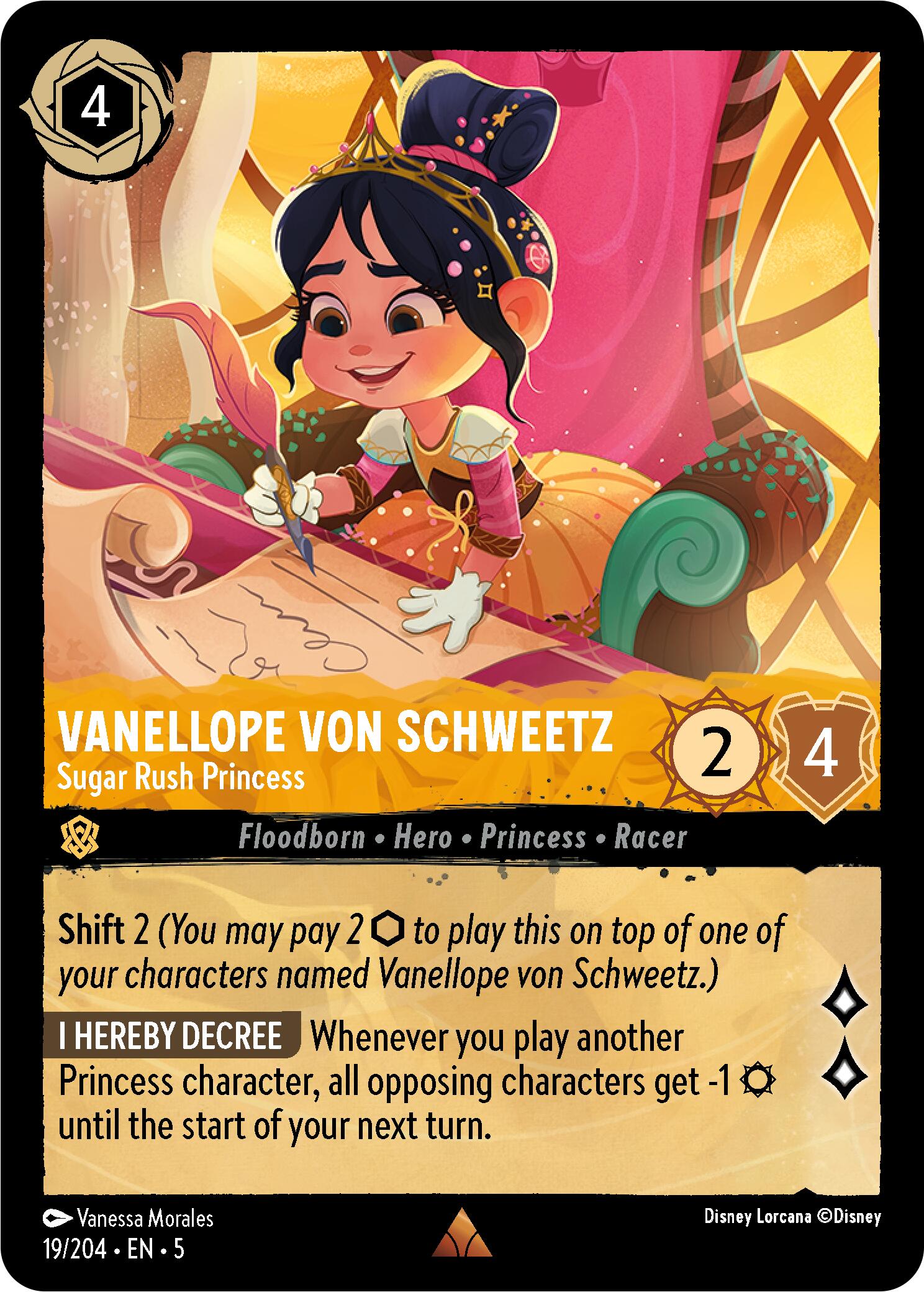 Vanellope von Schweetz - Sugar Rush Princess (19/204) [Shimmering Skies] | L.A. Mood Comics and Games