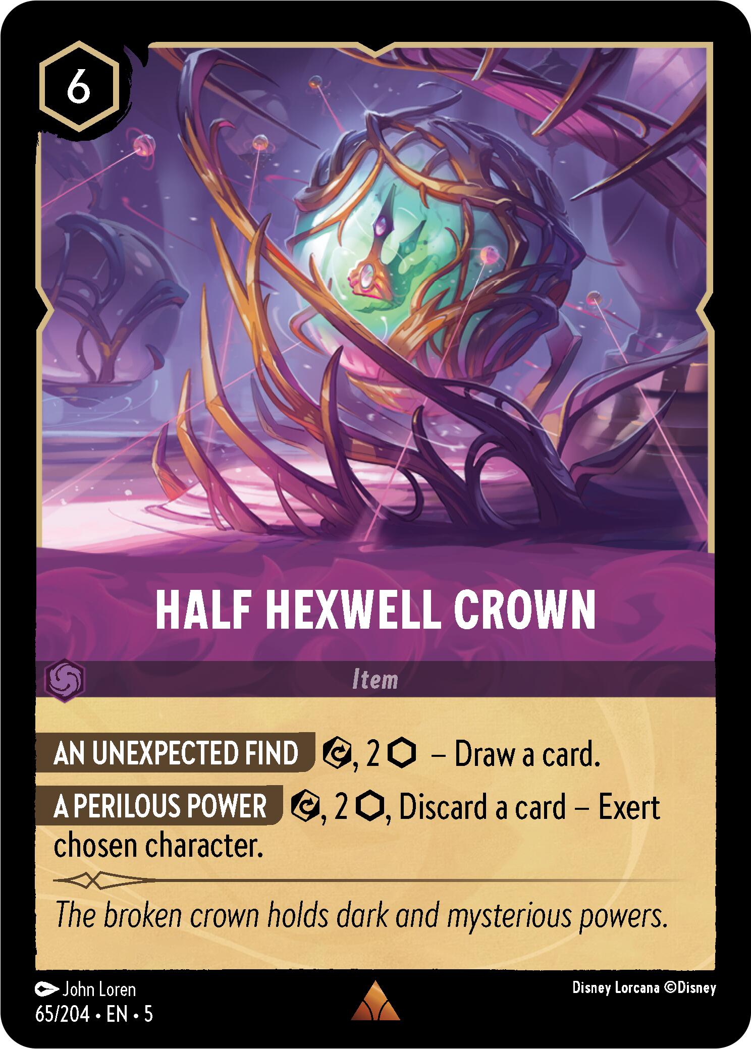 Half Hexwell Crown (65/204) [Shimmering Skies] | L.A. Mood Comics and Games