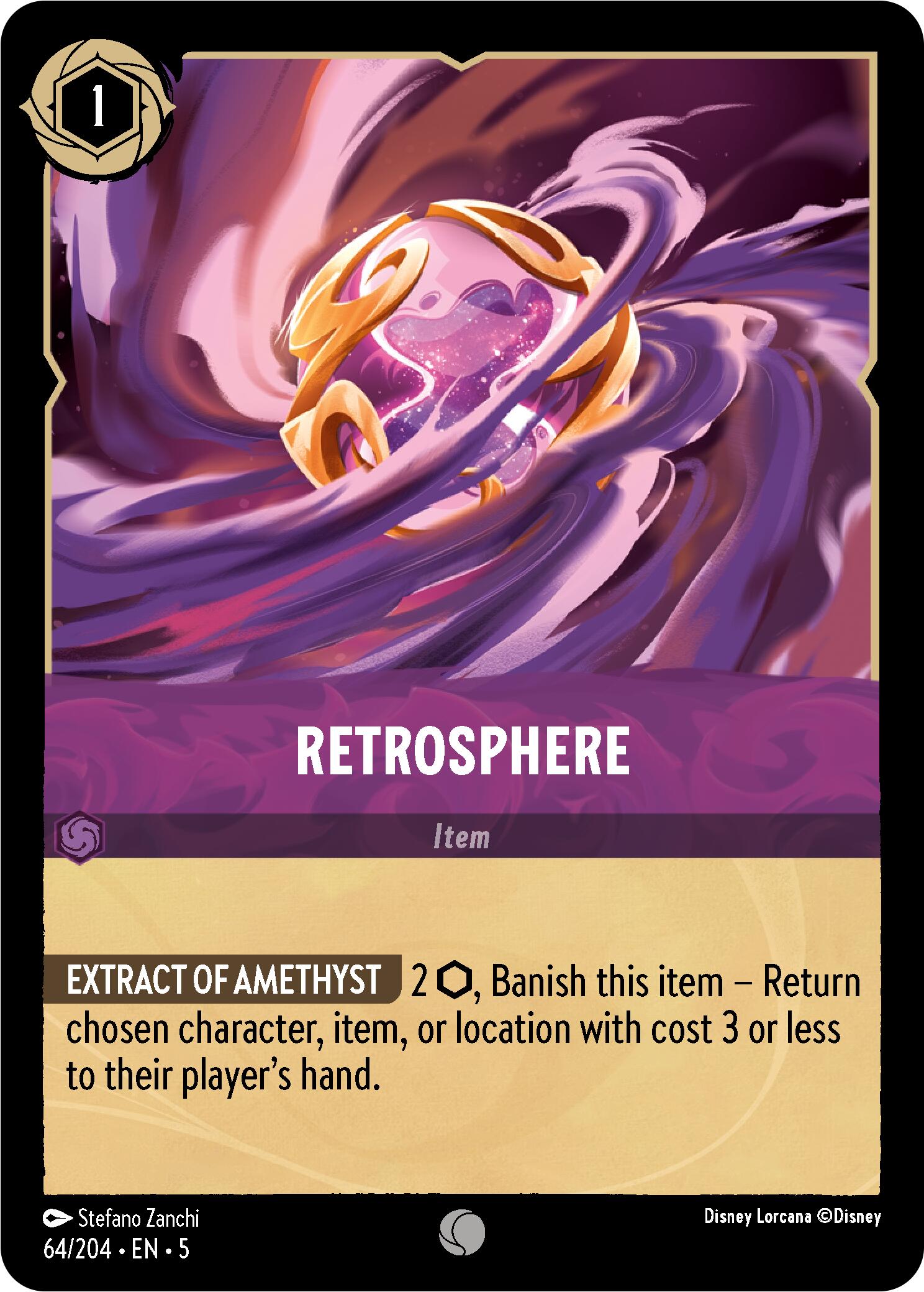 Retrosphere (64/204) [Shimmering Skies] | L.A. Mood Comics and Games