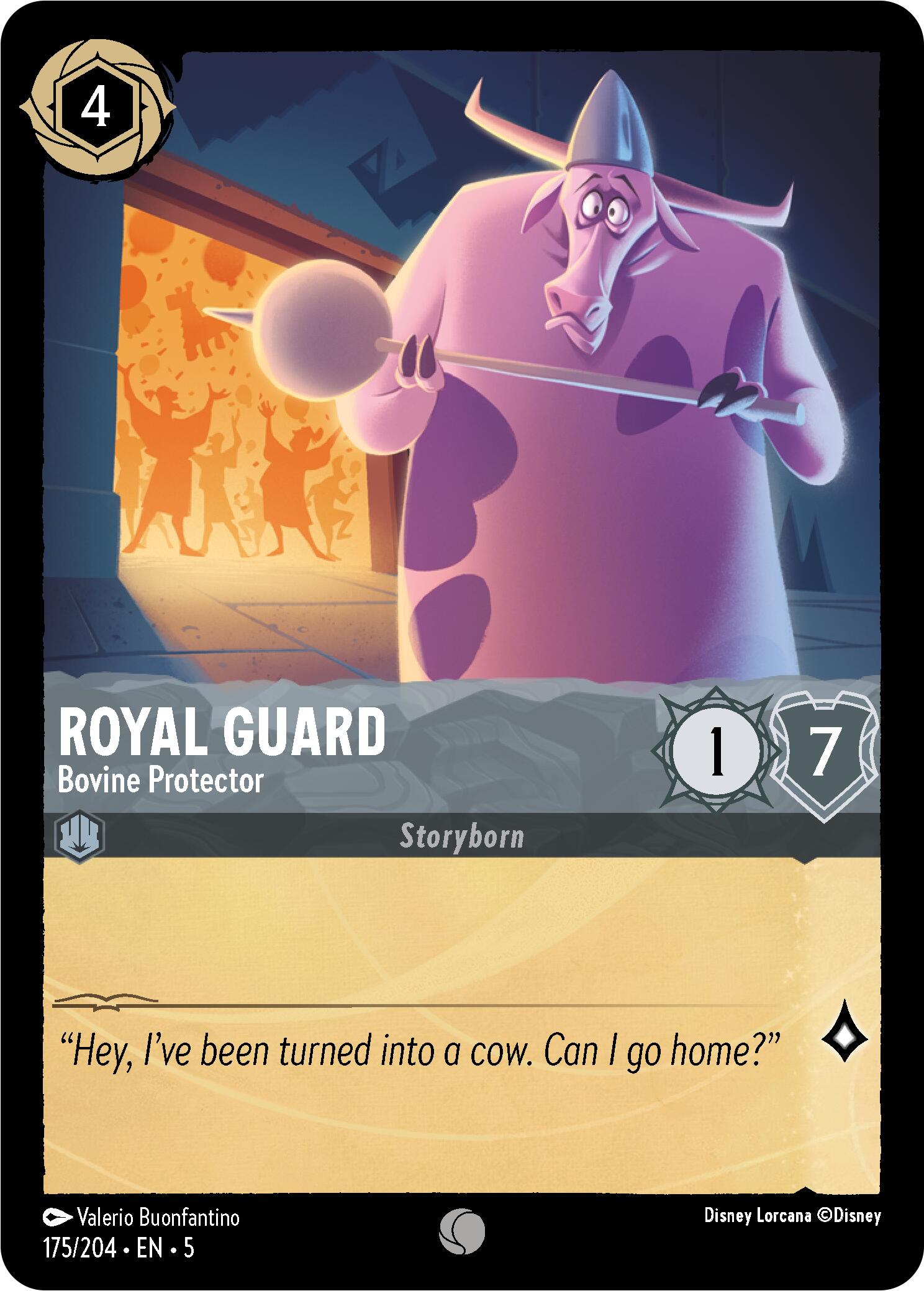 Royal Guard - Bovine Protector (175/204) [Shimmering Skies] | L.A. Mood Comics and Games
