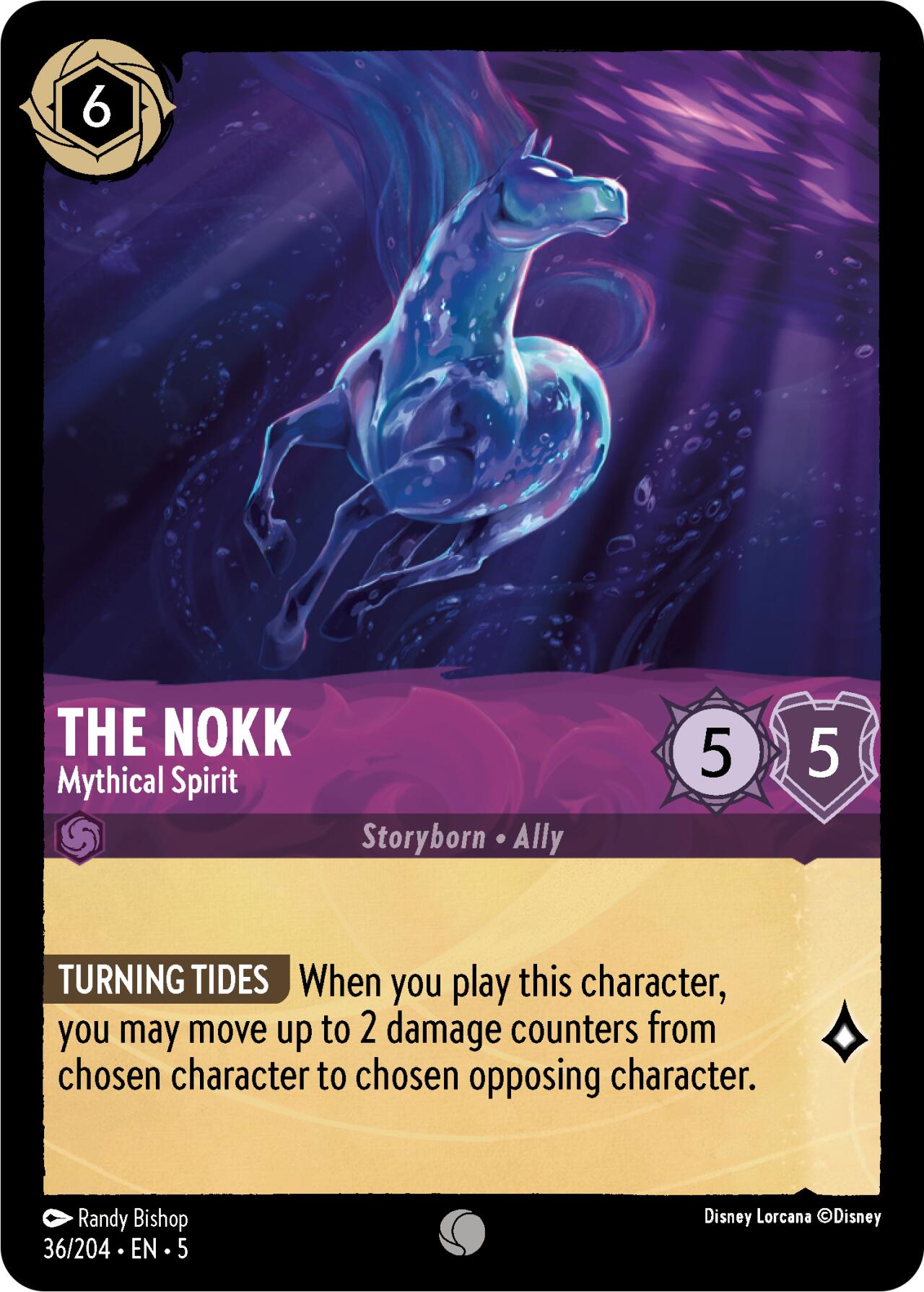 The Nokk - Mythical Spirit (36/204) [Shimmering Skies] | L.A. Mood Comics and Games