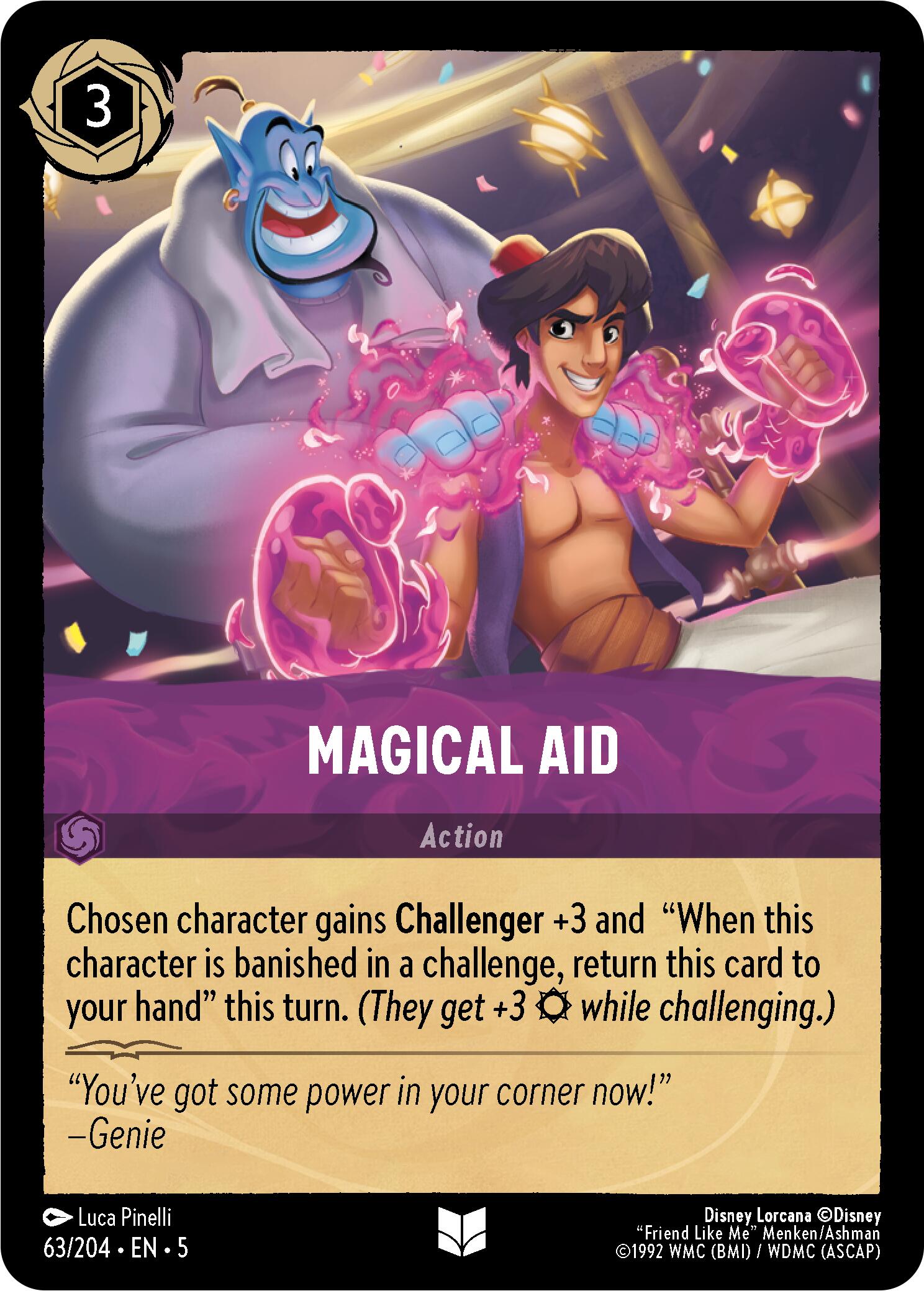 Magical Aid (63/204) [Shimmering Skies] | L.A. Mood Comics and Games
