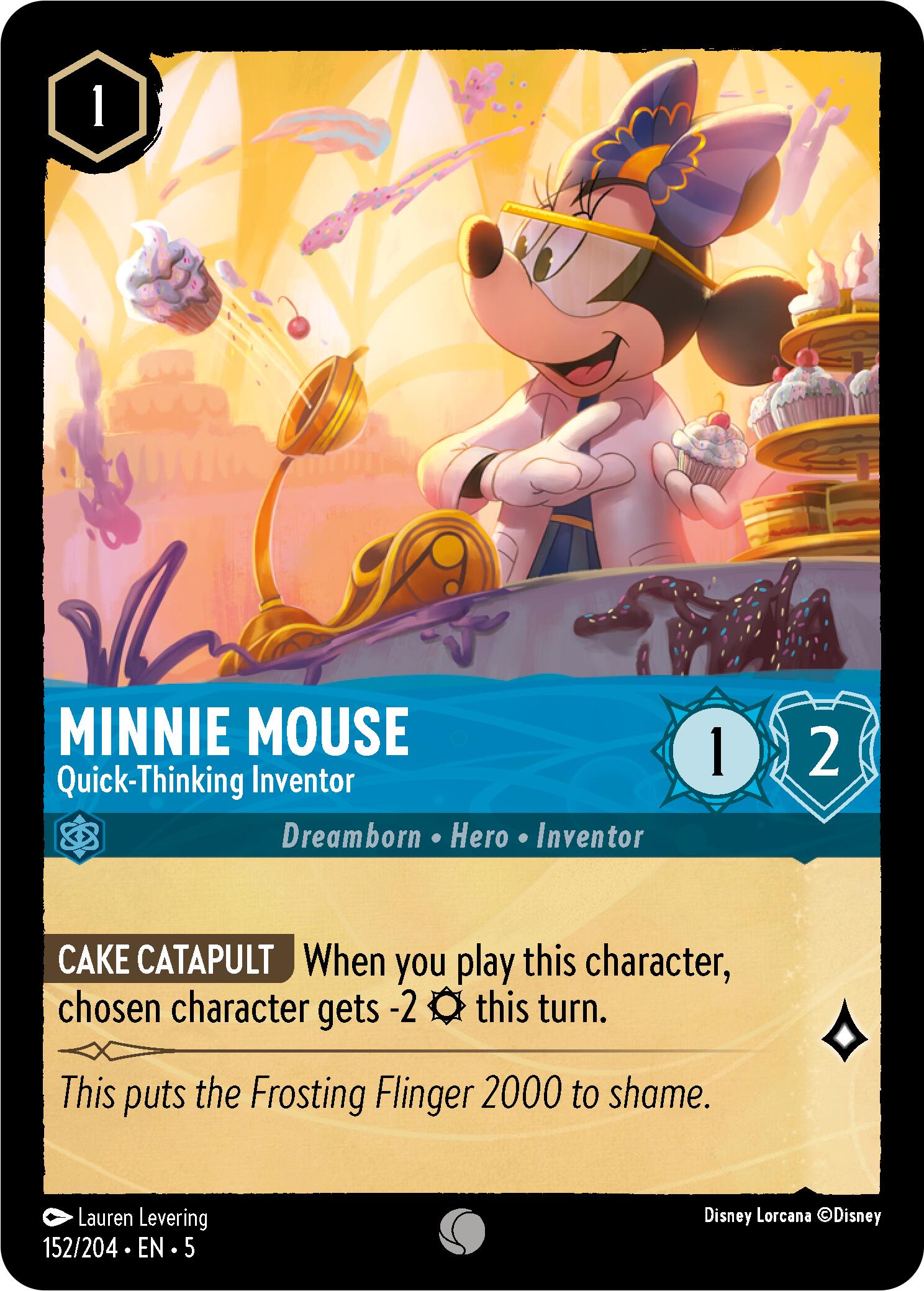 Minnie Mouse - Quick-Thinking Inventor (152/204) [Shimmering Skies] | L.A. Mood Comics and Games