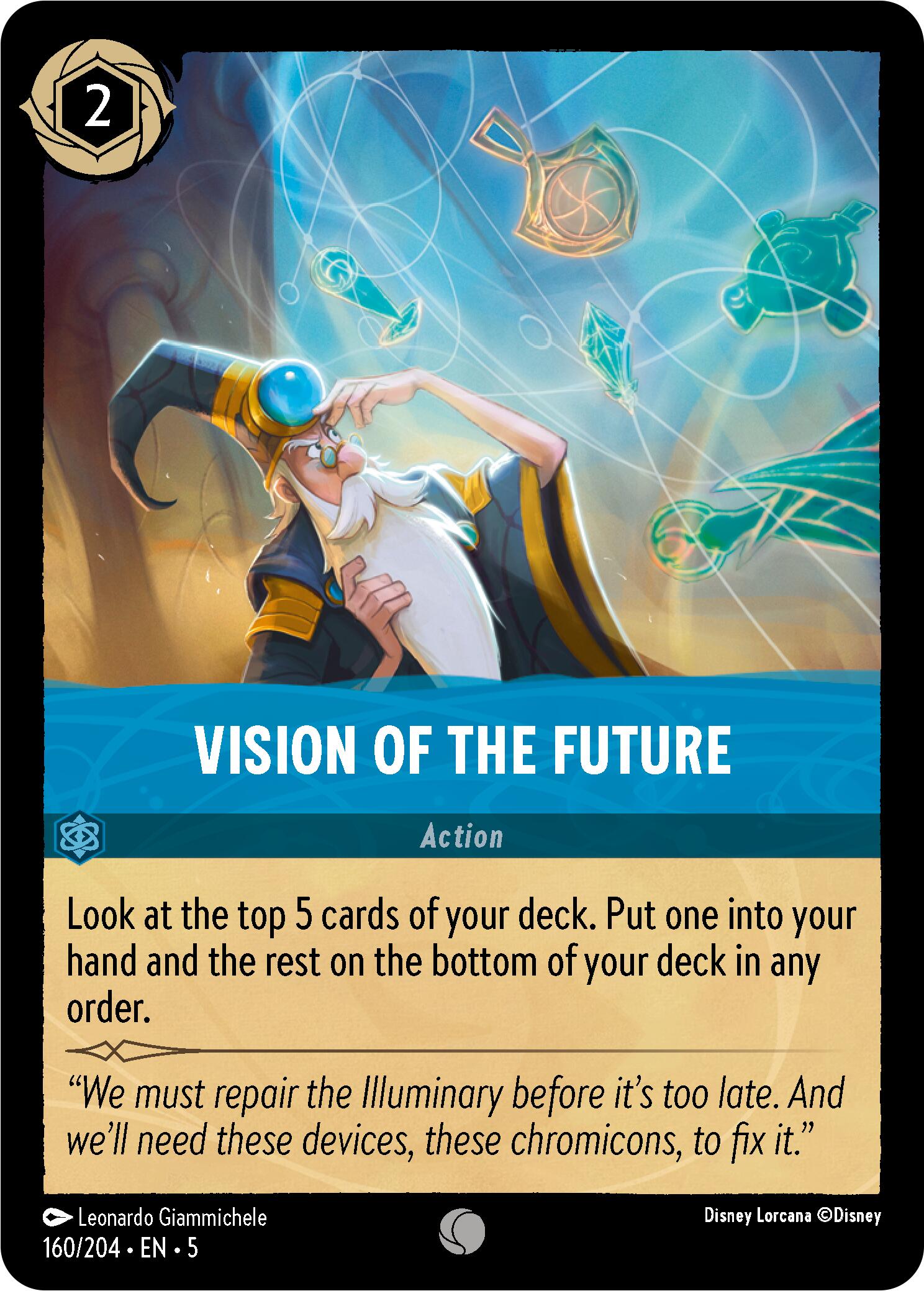 Vision of the Future (160/204) [Shimmering Skies] | L.A. Mood Comics and Games