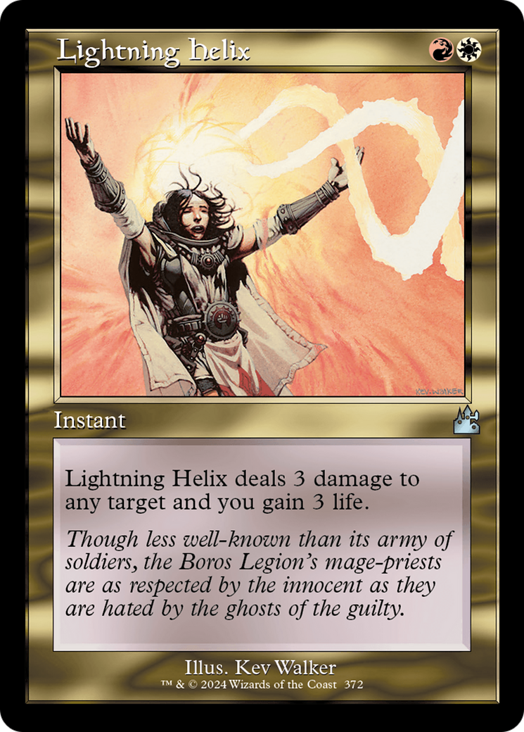 Lightning Helix (Retro Frame) [Ravnica Remastered] | L.A. Mood Comics and Games