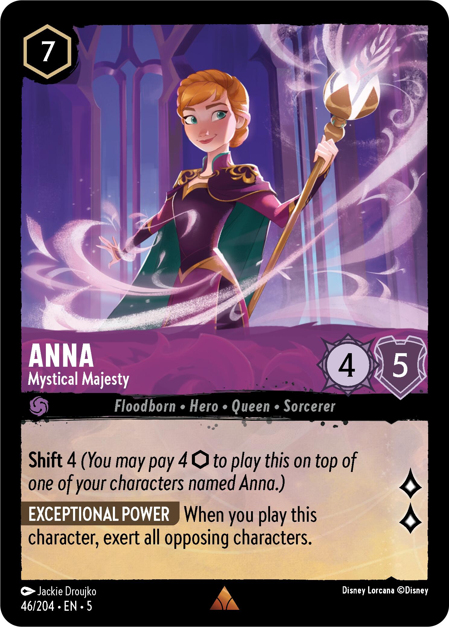 Anna - Mystical Majesty (46/204) [Shimmering Skies] | L.A. Mood Comics and Games