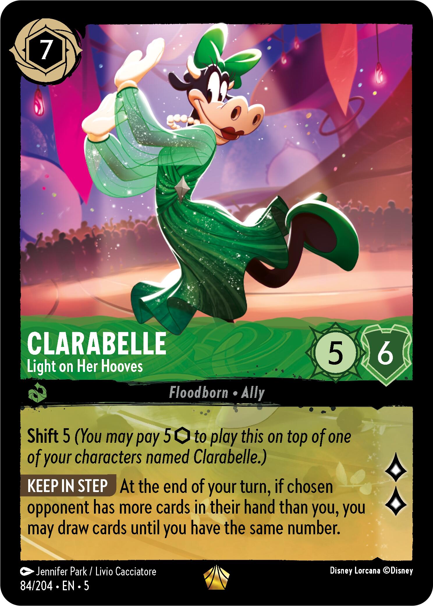 Clarabelle - Light on Her Hooves (84/204) [Shimmering Skies] | L.A. Mood Comics and Games