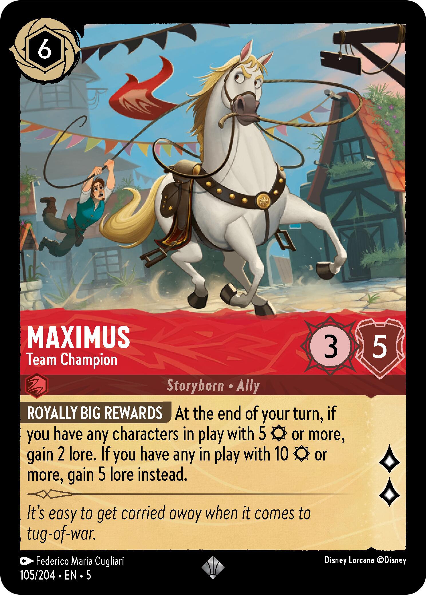 Maximus - Team Champion (105/204) [Shimmering Skies] | L.A. Mood Comics and Games