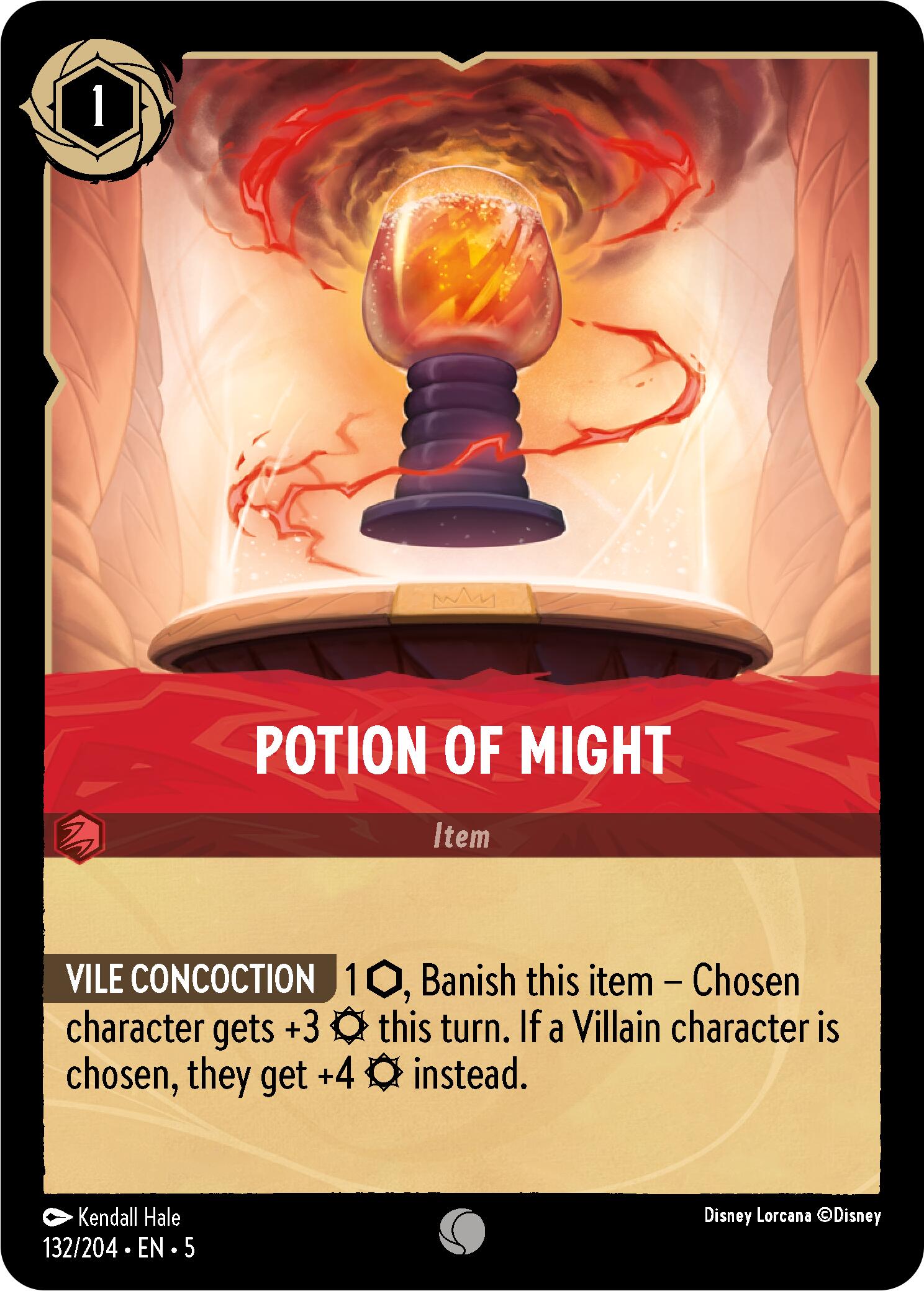 Potion of Might (132/204) [Shimmering Skies] | L.A. Mood Comics and Games