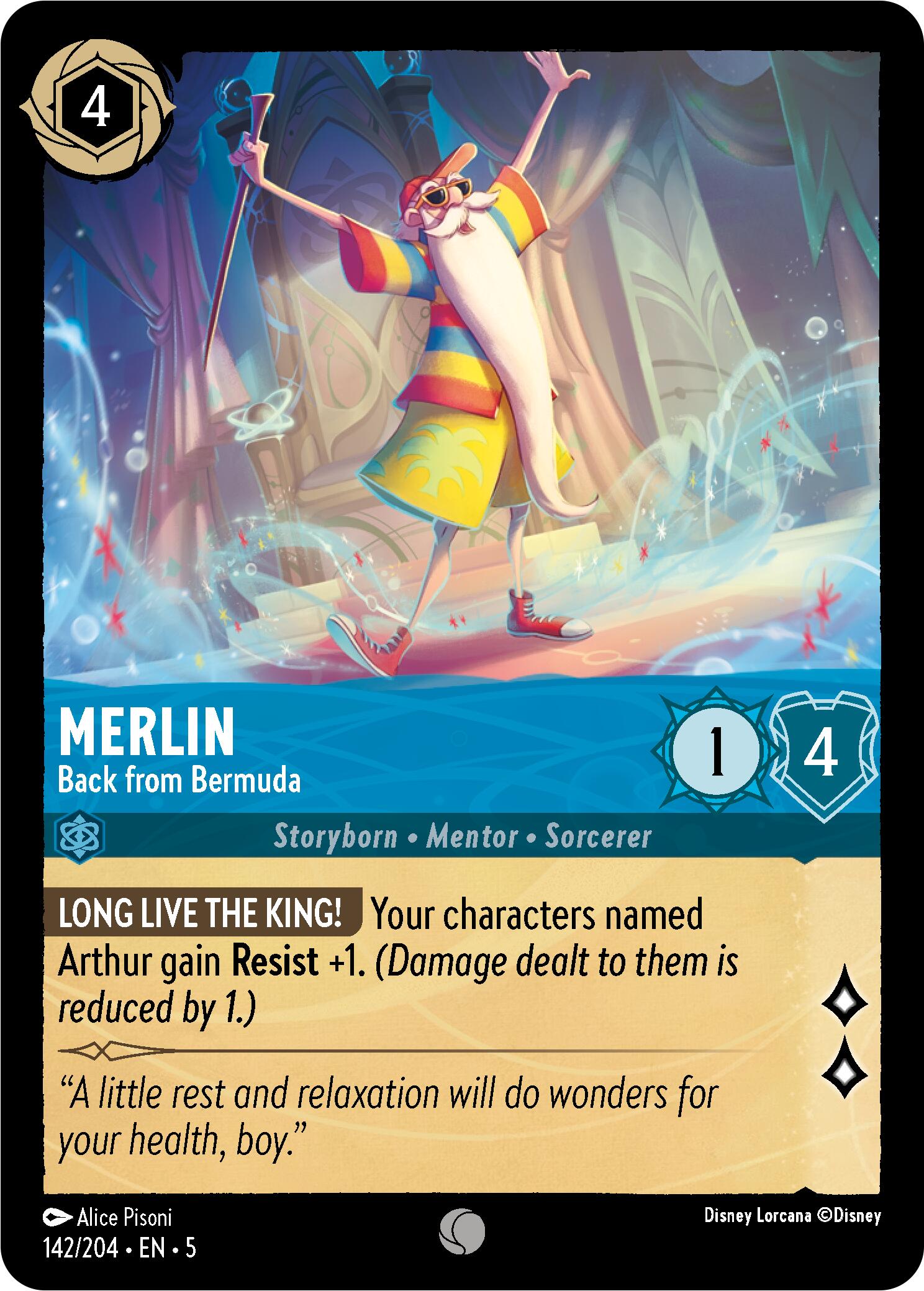 Merlin - Back from Bermuda (142/204) [Shimmering Skies] | L.A. Mood Comics and Games