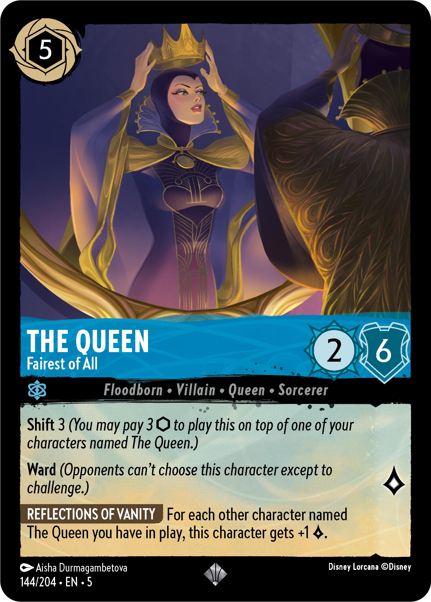 The Queen - Fairest of All (144/204) [Shimmering Skies] | L.A. Mood Comics and Games