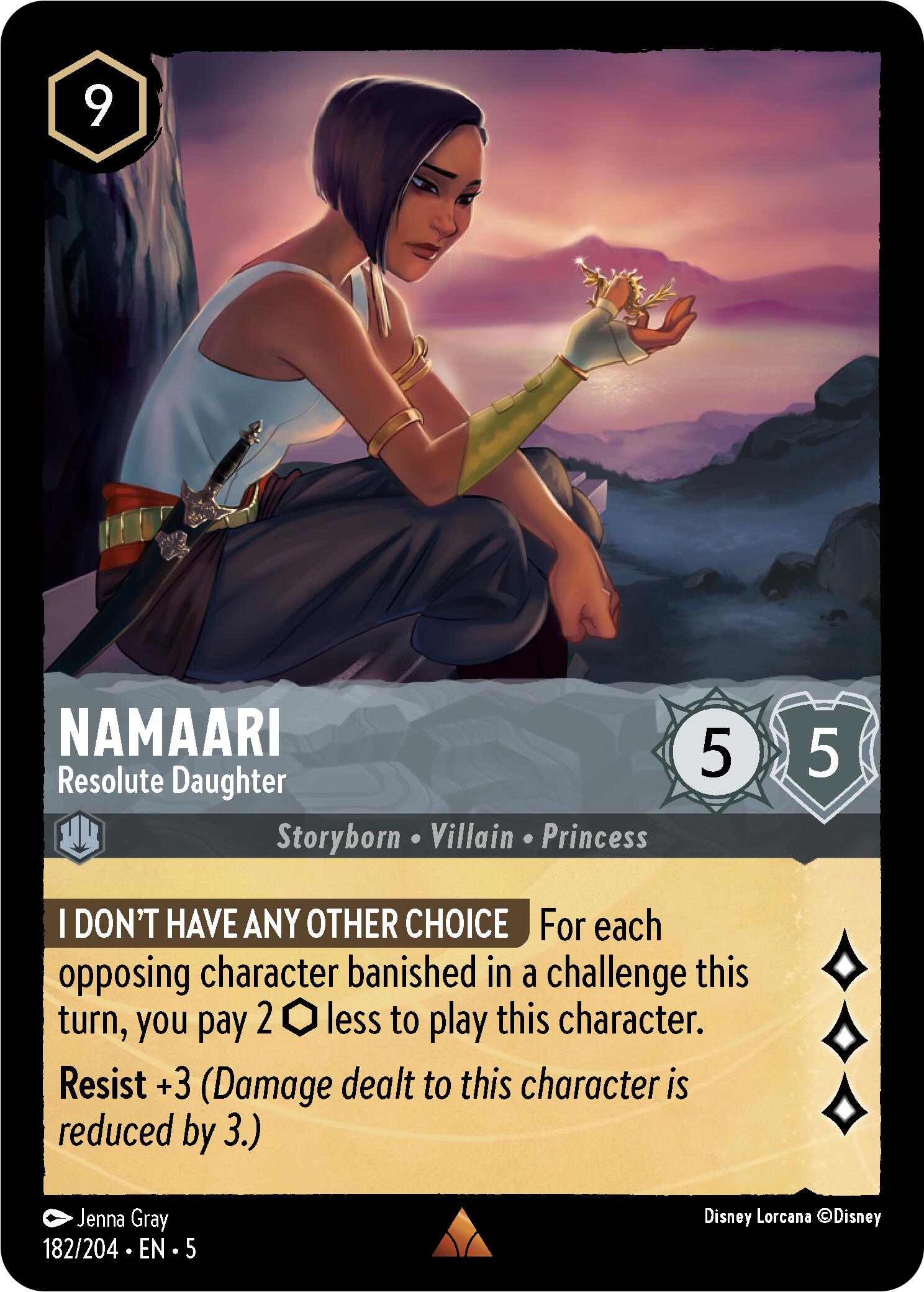 Namaari - Resolute Daughter (182/204) [Shimmering Skies] | L.A. Mood Comics and Games