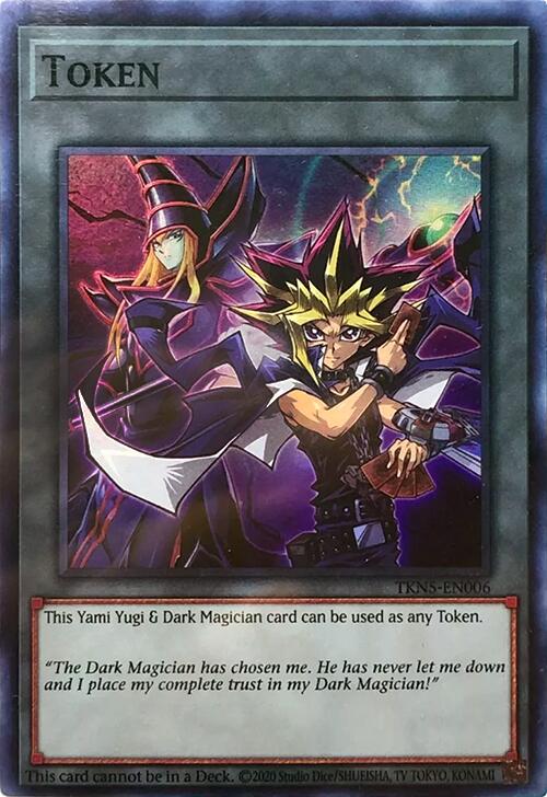 Token: Yami Yugi & Dark Magician [TKN5-EN006] Super Rare | L.A. Mood Comics and Games