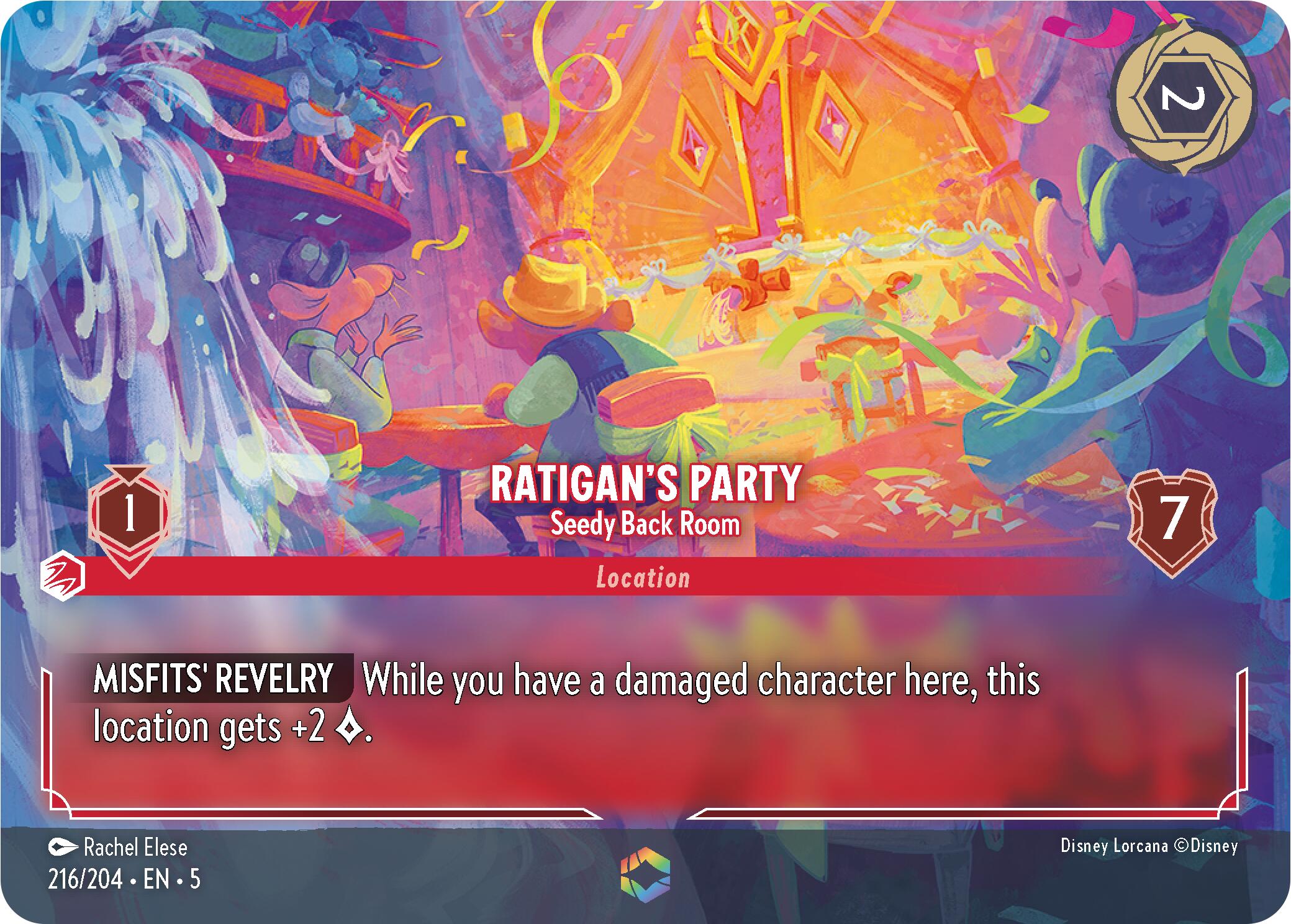 Ratigan's Party - Seedy Back Room (Enchanted) (216/204) [Shimmering Skies] | L.A. Mood Comics and Games