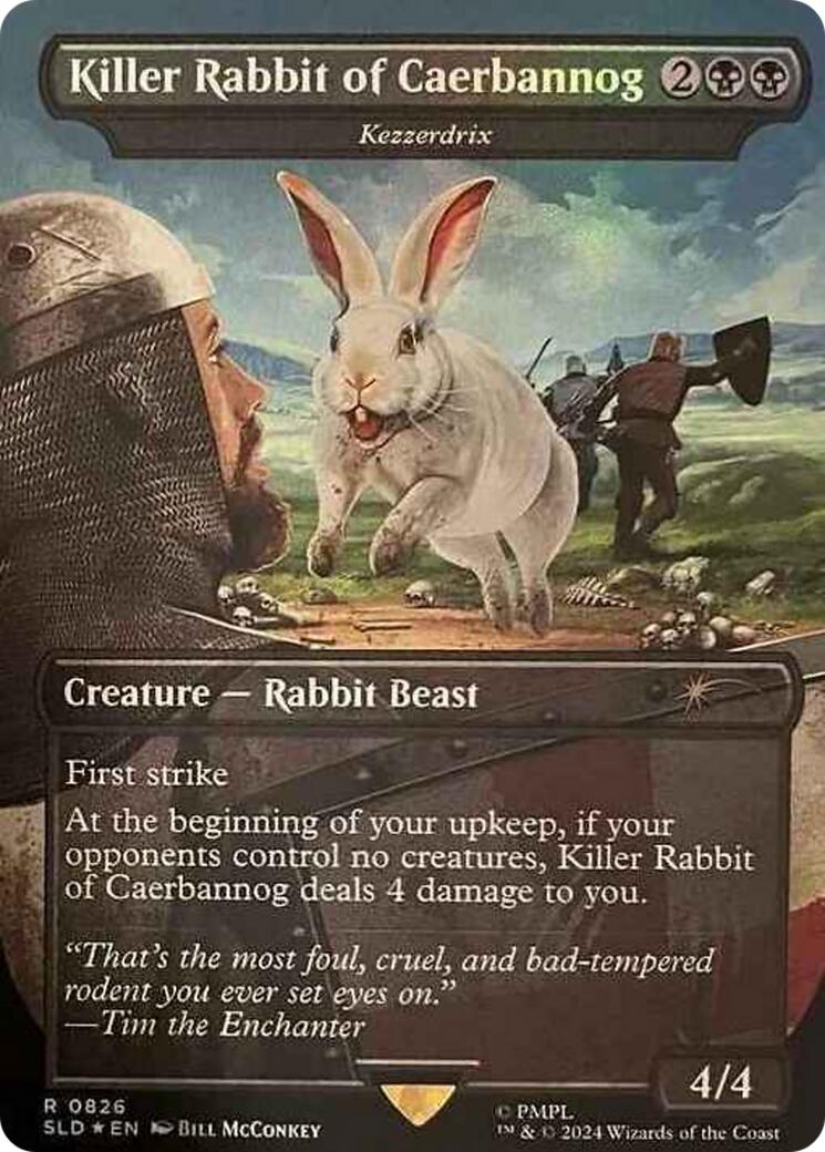 Killer Rabbit of Caerbannog - Kezzerdrix [Secret Lair Drop Series] | L.A. Mood Comics and Games