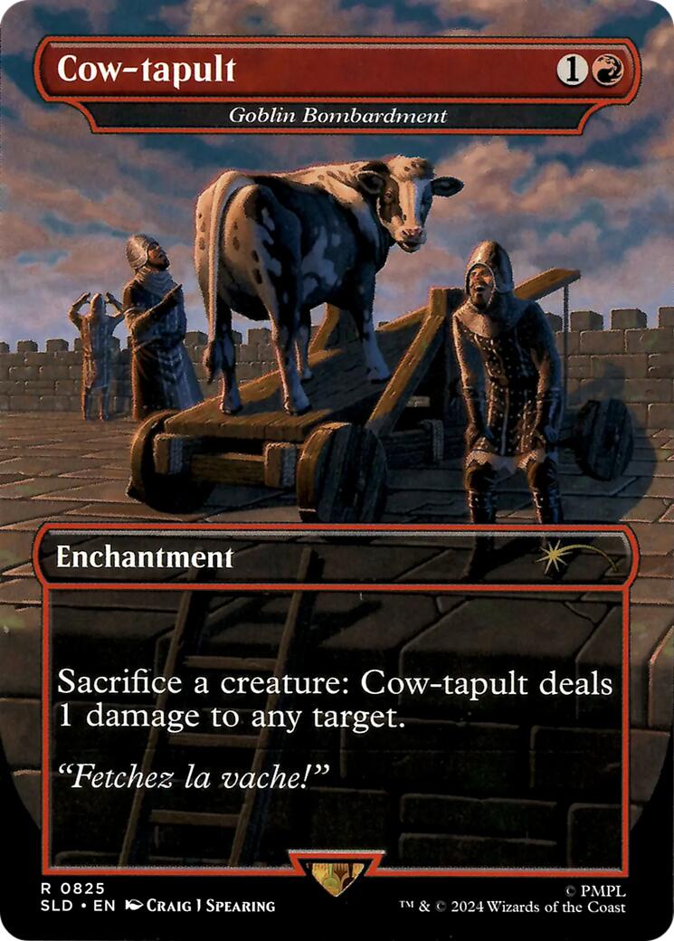 Cow-tapult - Goblin Bombardment [Secret Lair Drop Series] | L.A. Mood Comics and Games