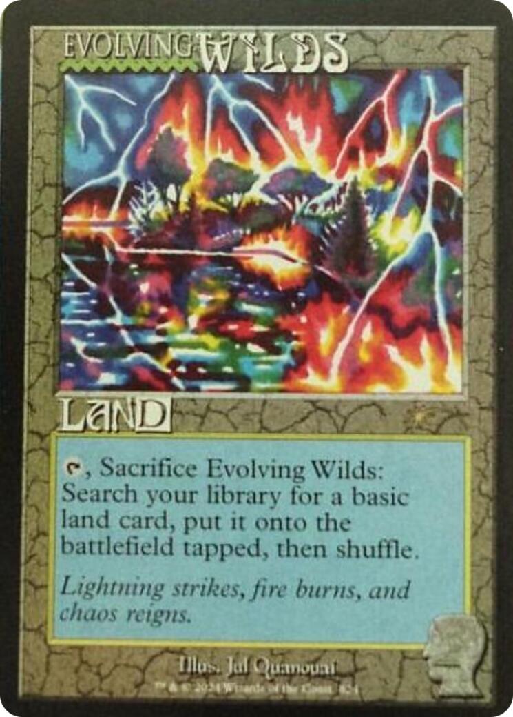 Evolving Wilds (Rainbow Foil) [Secret Lair Drop Series] | L.A. Mood Comics and Games