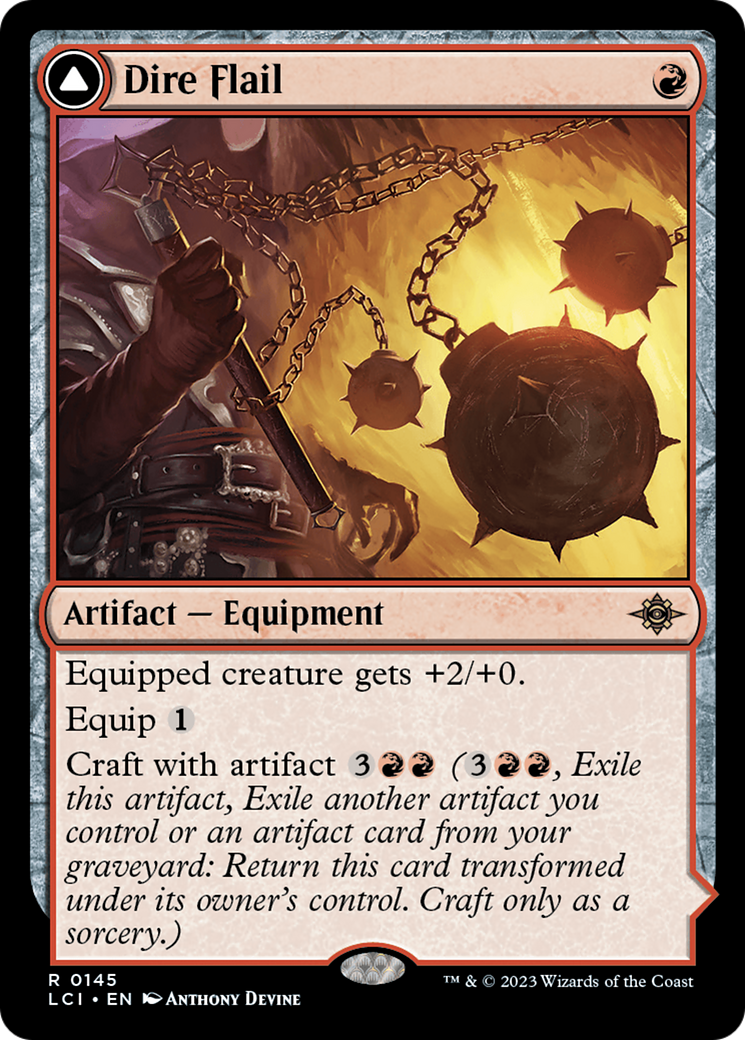 Dire Flail [The Lost Caverns of Ixalan] | L.A. Mood Comics and Games