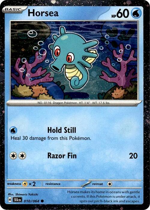 Horsea (010/064) (Cosmos Holo) [Miscellaneous Cards] | L.A. Mood Comics and Games