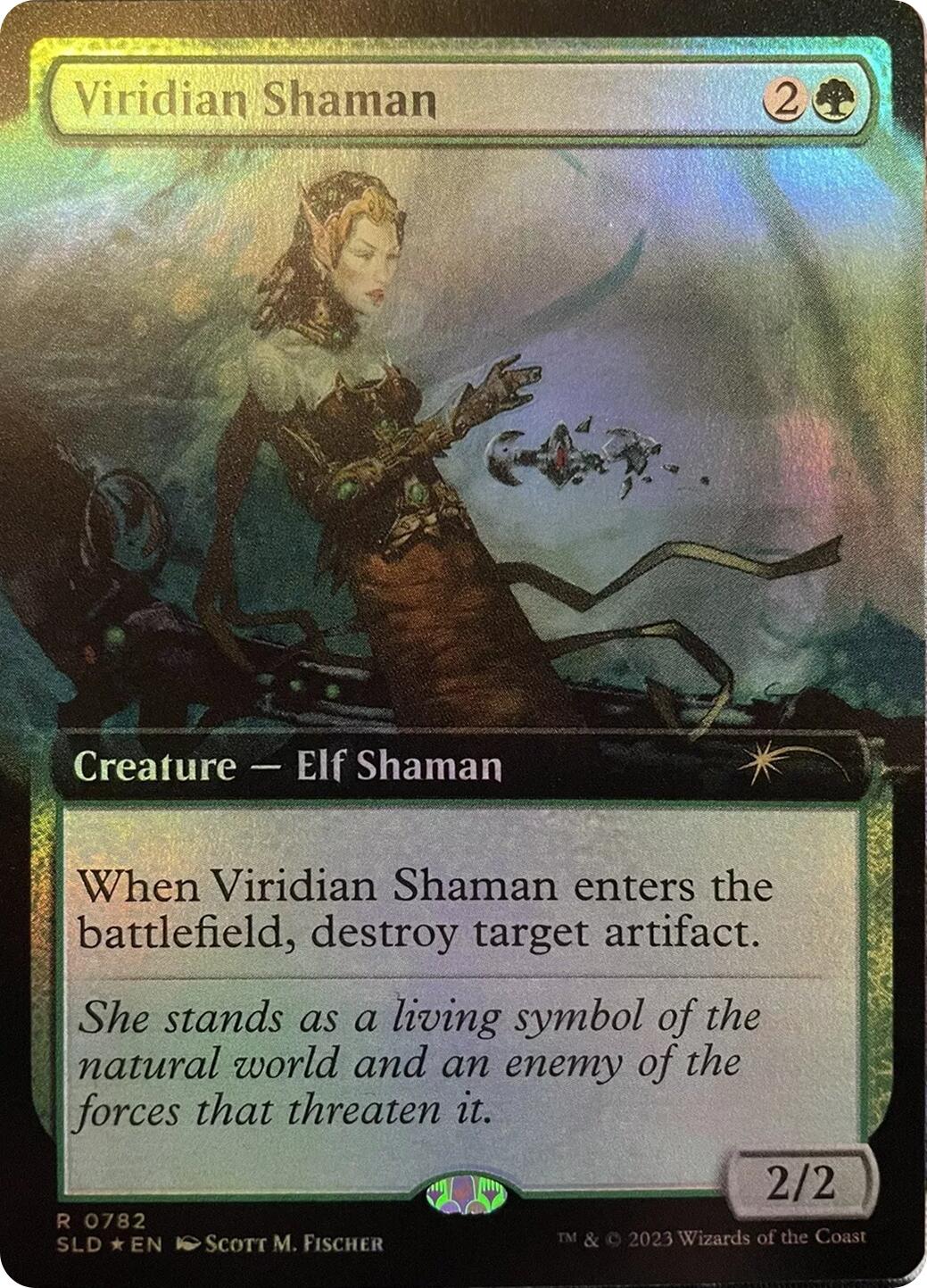 Viridian Shaman (Extended Art) [Secret Lair Drop Series] | L.A. Mood Comics and Games