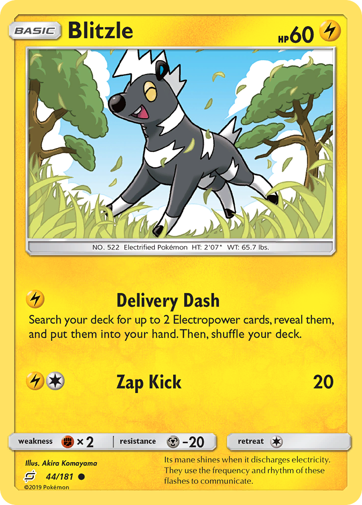 Blitzle (44/181) [Sun & Moon: Team Up] | L.A. Mood Comics and Games