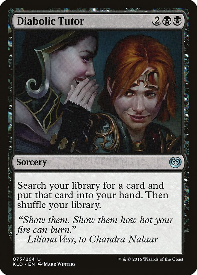 Diabolic Tutor [Kaladesh] | L.A. Mood Comics and Games