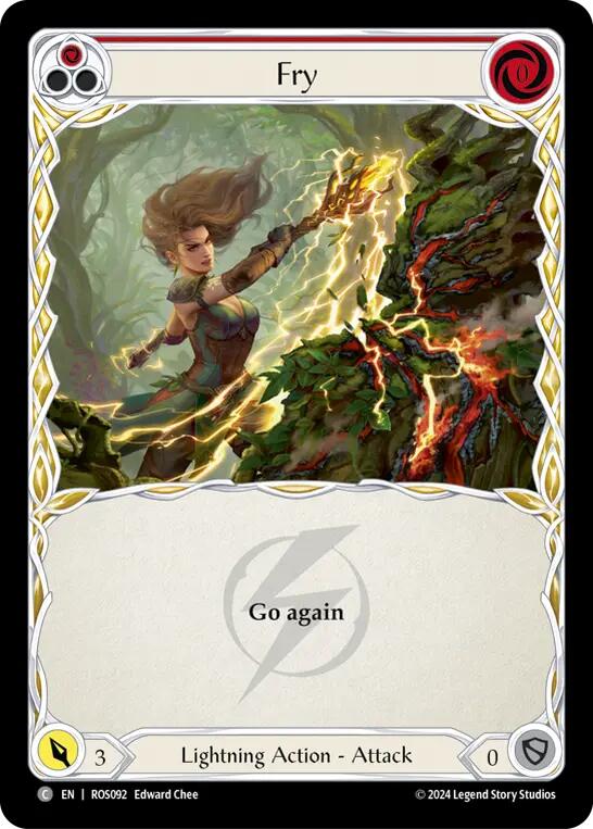 Fry (Red) [ROS092] (Rosetta)  Rainbow Foil | L.A. Mood Comics and Games