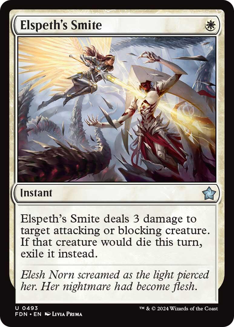 Elspeth's Smite [Foundations] | L.A. Mood Comics and Games