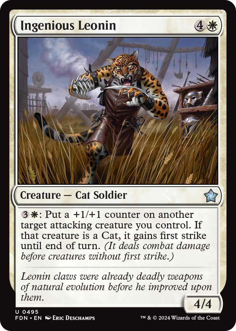 Ingenious Leonin [Foundations] | L.A. Mood Comics and Games