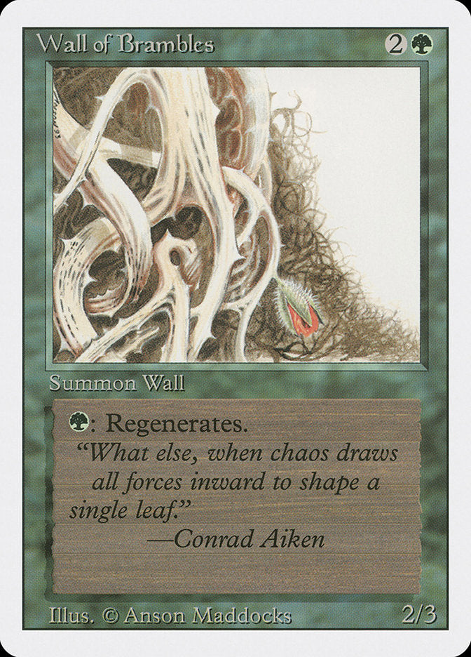 Wall of Brambles [Revised Edition] | L.A. Mood Comics and Games