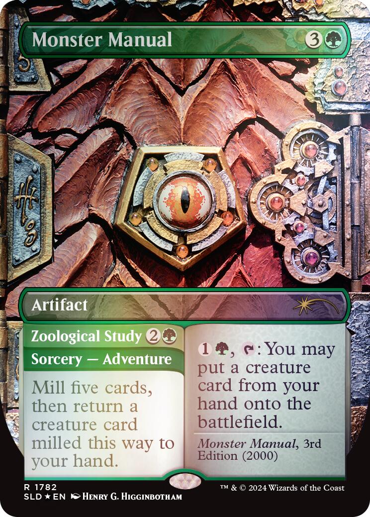 Monster Manual (Rainbow Foil) [Secret Lair Drop Series] | L.A. Mood Comics and Games
