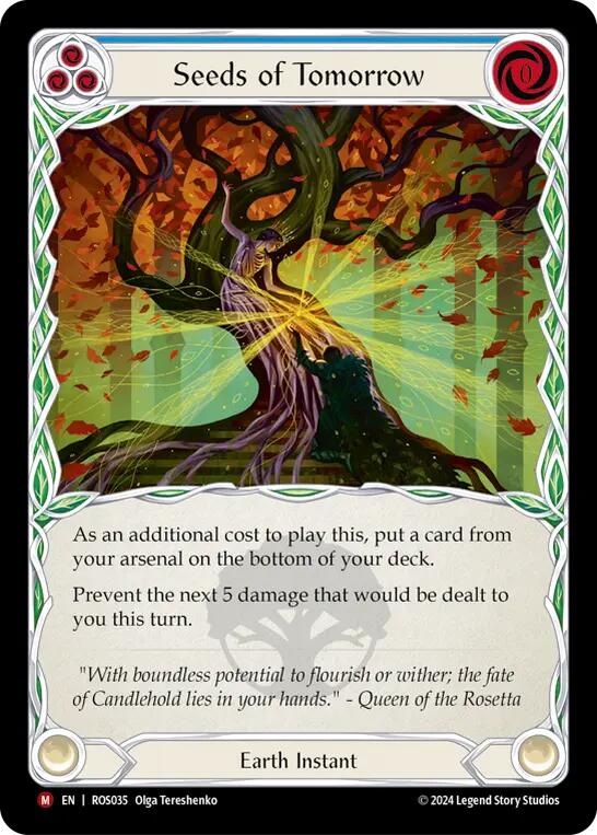 Seeds of Tomorrow [ROS035] (Rosetta)  Rainbow Foil | L.A. Mood Comics and Games