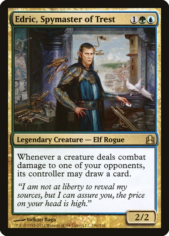 Edric, Spymaster of Trest [Commander 2011] | L.A. Mood Comics and Games