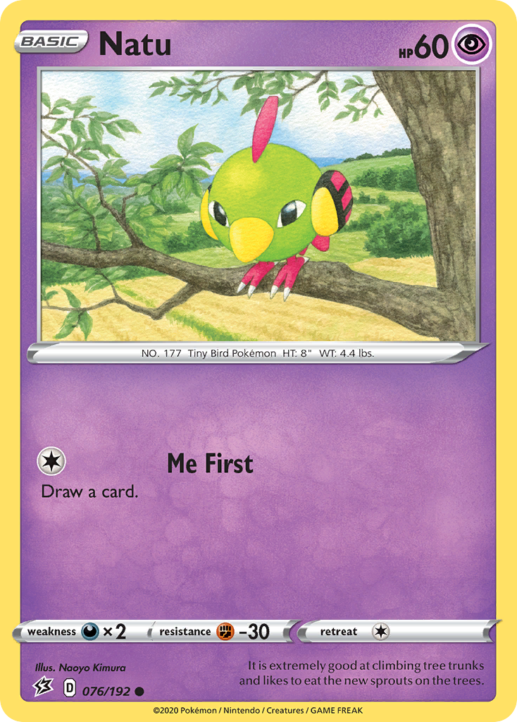 Natu (076/192) [Sword & Shield: Rebel Clash] | L.A. Mood Comics and Games